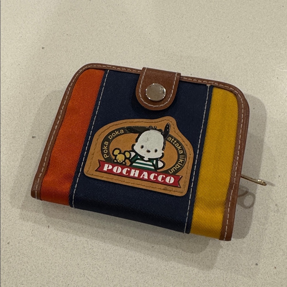 Vintage 90s Sanrio Pochacco Wallet Card Holder